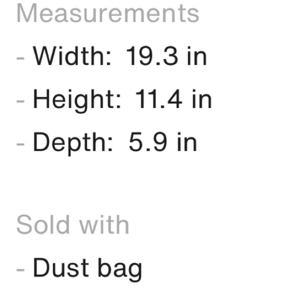 Michael Kors Black Tote with Gold Charm - Picture 8 of 8